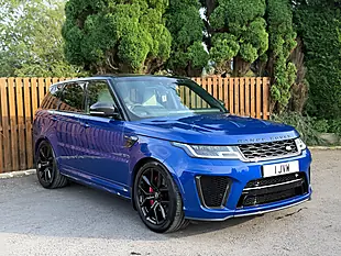 Used 2019 Land Rover Range Rover Sport Svr Estoril Blue - Interior and Exterior details 3