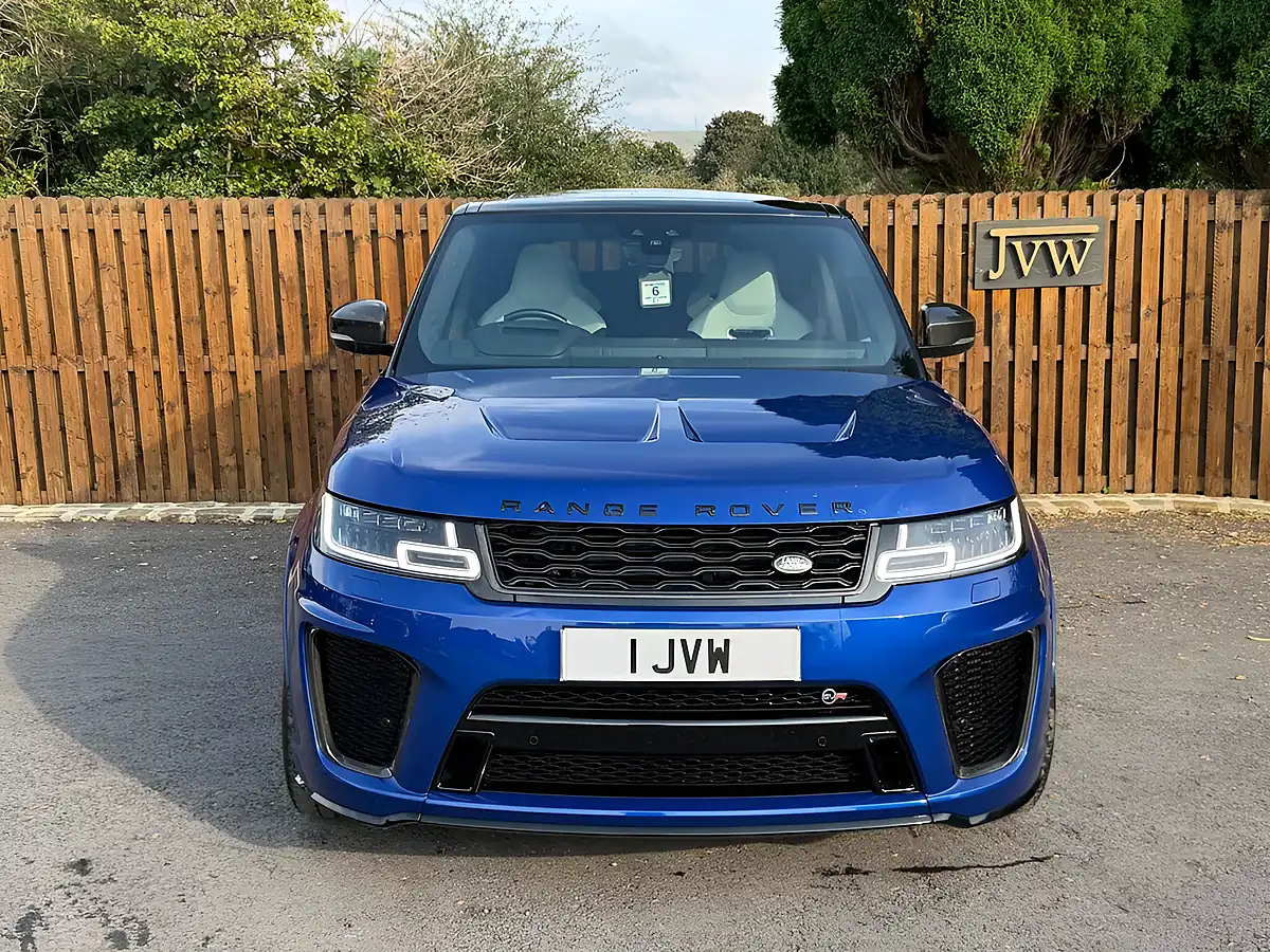 Used 2019 Land Rover Range Rover Sport Svr Estoril Blue - Interior and Exterior details 4
