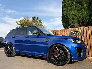 Used 2019 Land Rover Range Rover Sport Svr Estoril Blue - Interior and Exterior details 9