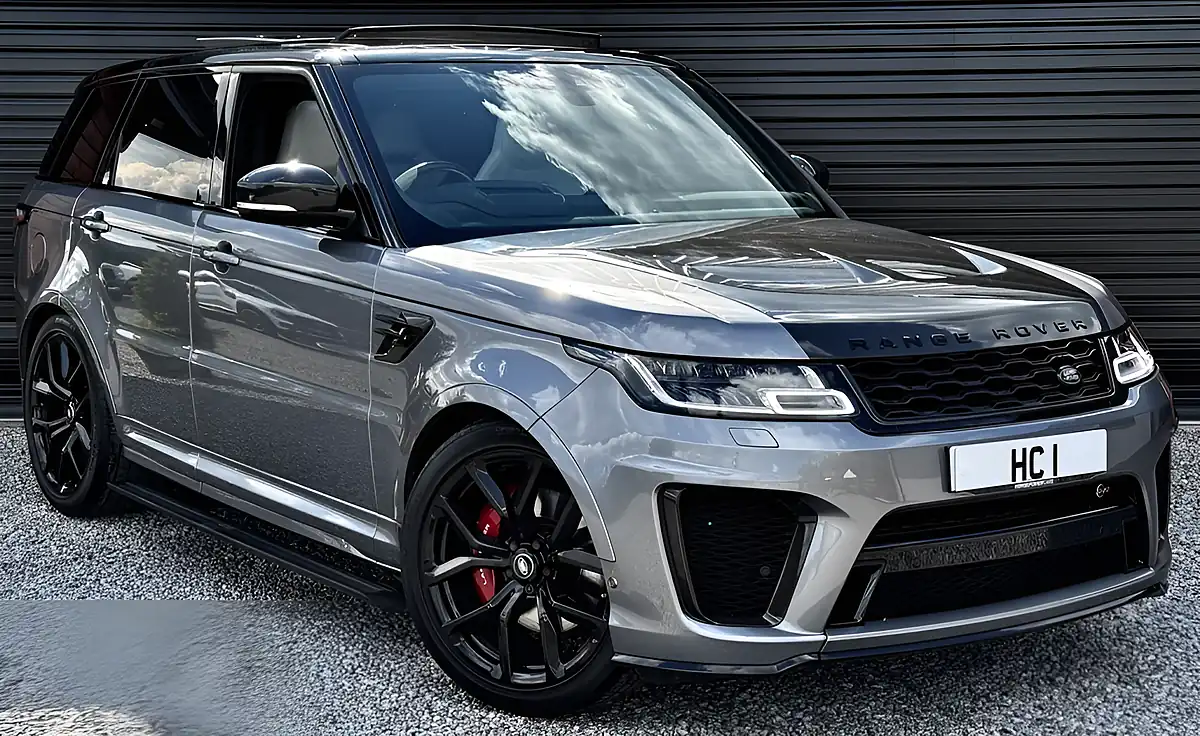Used 2019 Land Rover Range Rover Sport Svr Grey - Front View