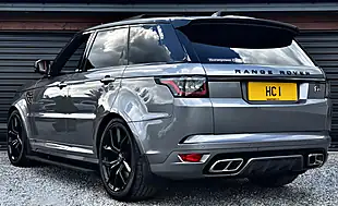 Used 2019 Land Rover Range Rover Sport Svr Grey - Interior and Exterior details 2