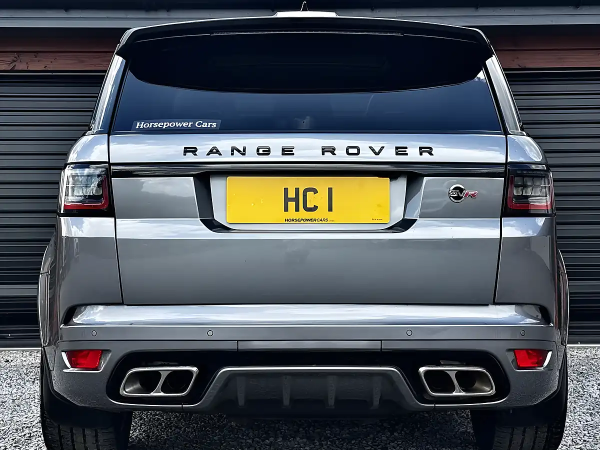 Used 2019 Land Rover Range Rover Sport Svr Grey - Interior and Exterior details 4