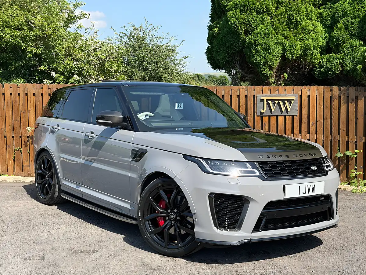 Used 2019 Land Rover Range Rover Sport Svr Grey - Front View