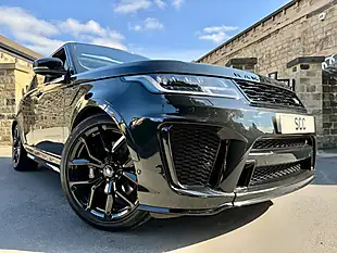 Used 2019 Land Rover Range Rover Sport Svr Santorini Black - Interior and Exterior details 2