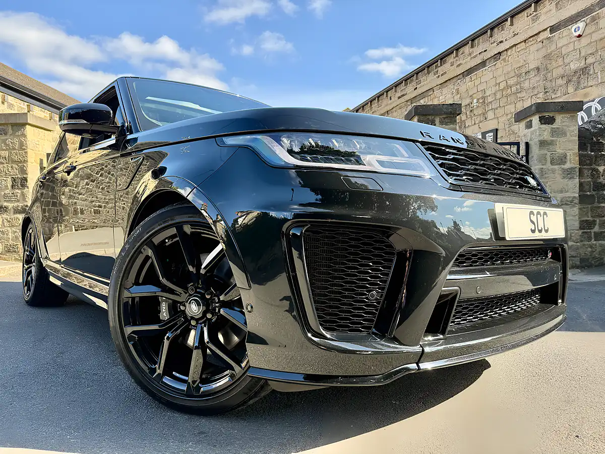 Used 2019 Land Rover Range Rover Sport Svr Santorini Black - Interior and Exterior details 2