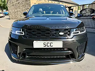 Used 2019 Land Rover Range Rover Sport Svr Santorini Black - Interior and Exterior details 4