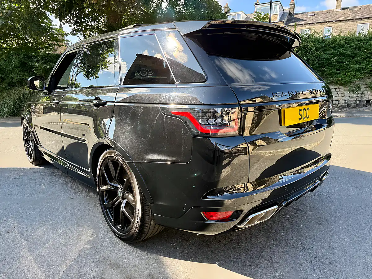 Used 2019 Land Rover Range Rover Sport Svr Santorini Black - Interior and Exterior details 7