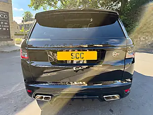 Used 2019 Land Rover Range Rover Sport Svr Santorini Black - Interior and Exterior details 8