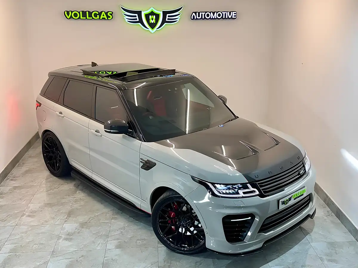 Used 2019 Land Rover Range Rover Sport Svr White - Front View
