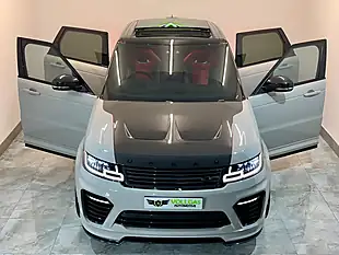 Used 2019 Land Rover Range Rover Sport Svr White - Interior and Exterior details 18