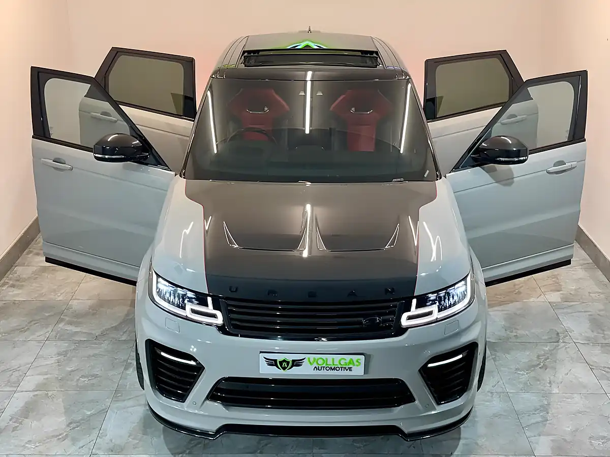 Used 2019 Land Rover Range Rover Sport Svr White - Interior and Exterior details 18