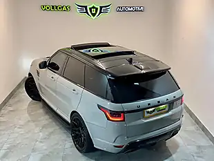 Used 2019 Land Rover Range Rover Sport Svr White - Interior and Exterior details 4