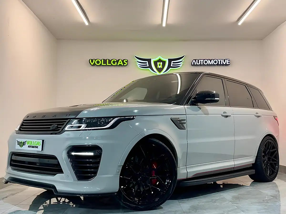 Used 2019 Land Rover Range Rover Sport Svr White - Interior and Exterior details 8