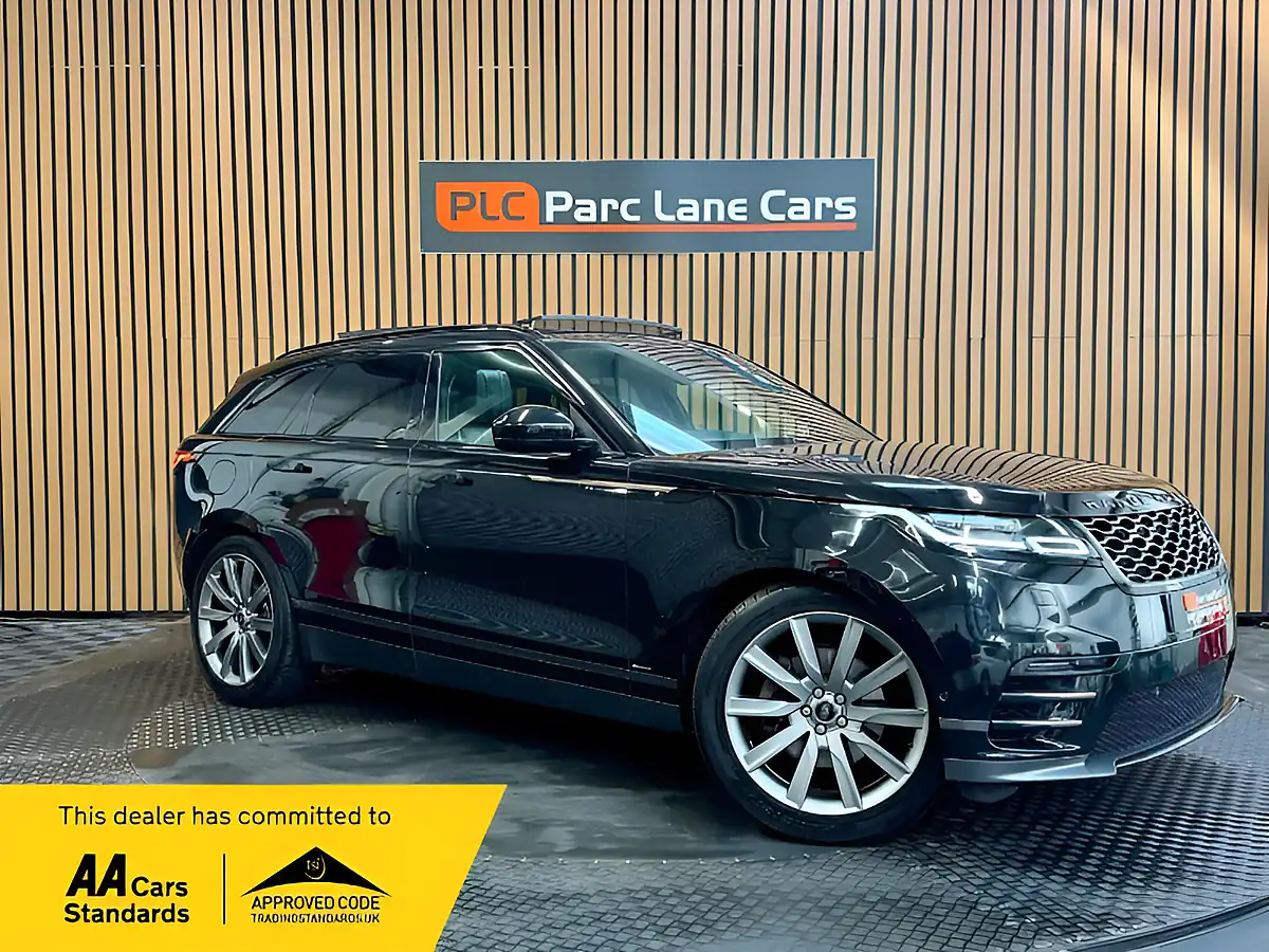Used 2019 Land Rover Range Rover Velar R-Dynamic Hse Black - Front View
