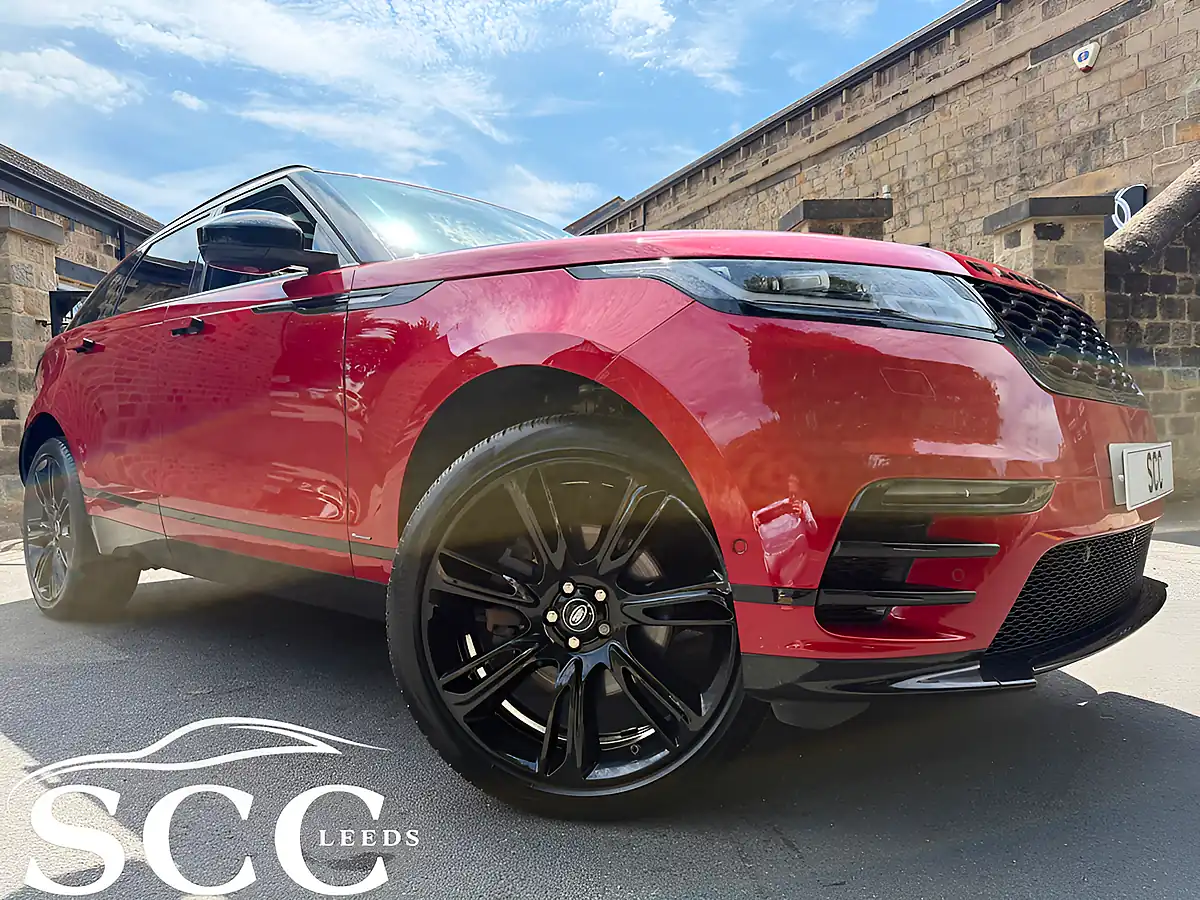 Used 2019 Land Rover Range Rover Velar R-Dynamic Hse Firenze Red - Front View