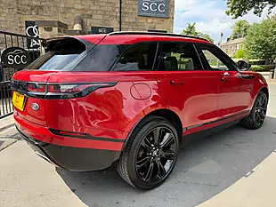 Used 2019 Land Rover Range Rover Velar R-Dynamic Hse Firenze Red - Interior and Exterior details 10
