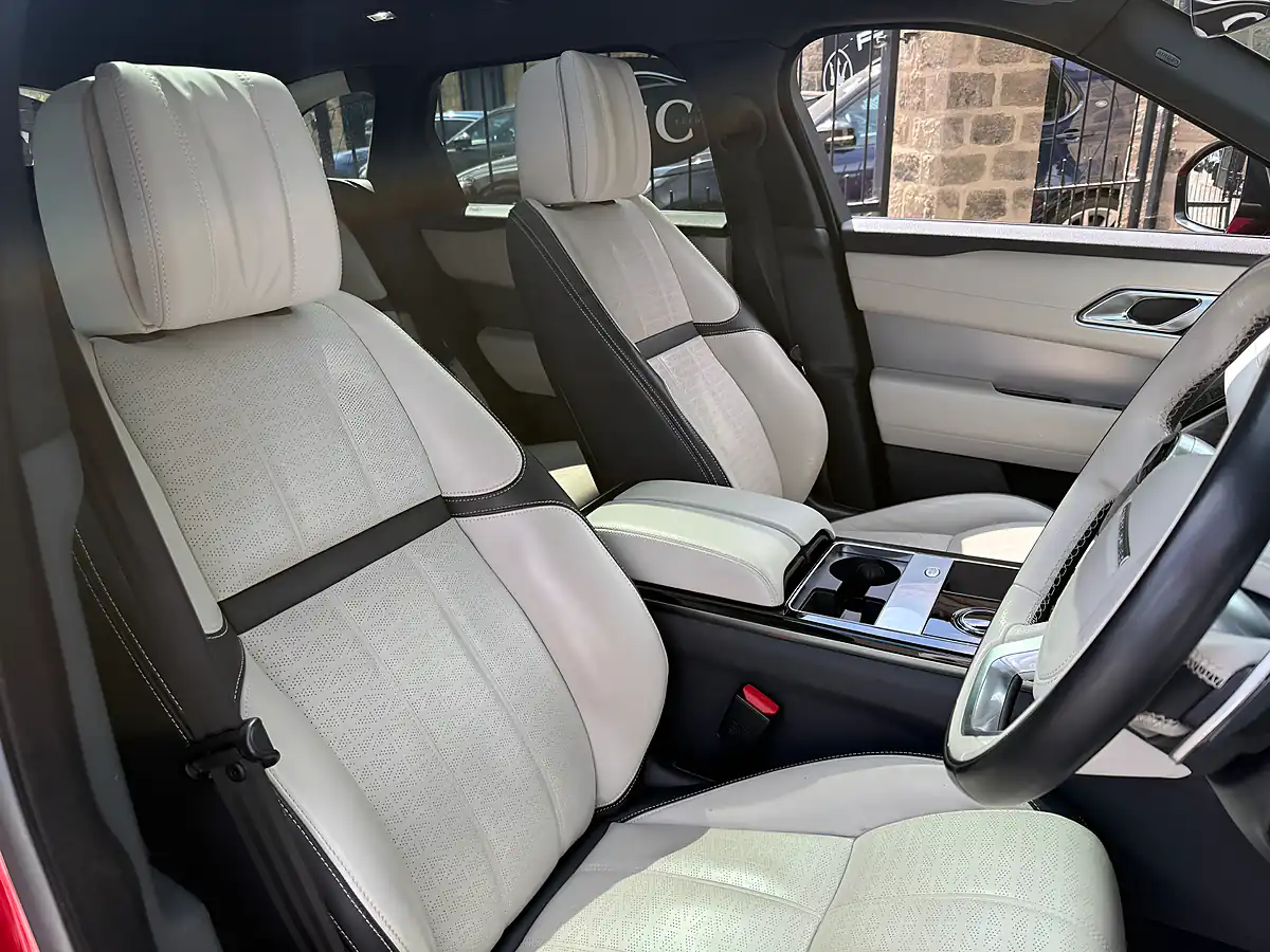 Used 2019 Land Rover Range Rover Velar R-Dynamic Hse Firenze Red - Interior and Exterior details 14