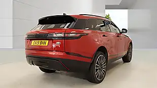 Used 2019 Land Rover Range Rover Velar R-Dynamic Hse Red - Interior and Exterior details 2
