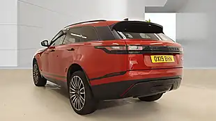 Used 2019 Land Rover Range Rover Velar R-Dynamic Hse Red - Interior and Exterior details 3