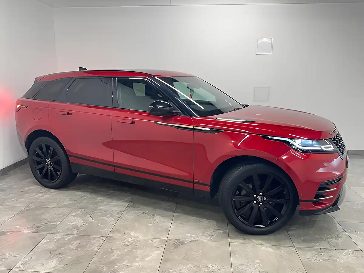Used 2019 Land Rover Range Rover Velar R-Dynamic Hse Red - Interior and Exterior details 2