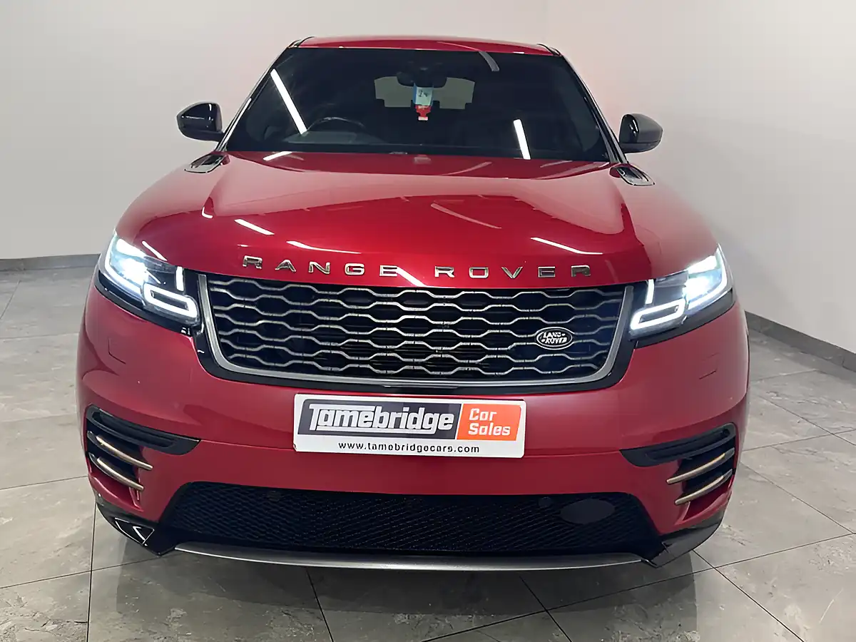 Used 2019 Land Rover Range Rover Velar R-Dynamic Hse Red - Interior and Exterior details 3