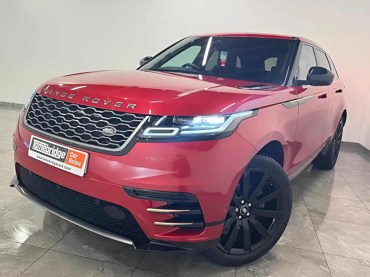 Used 2019 Land Rover Range Rover Velar R-Dynamic Hse Red - Interior and Exterior details 5