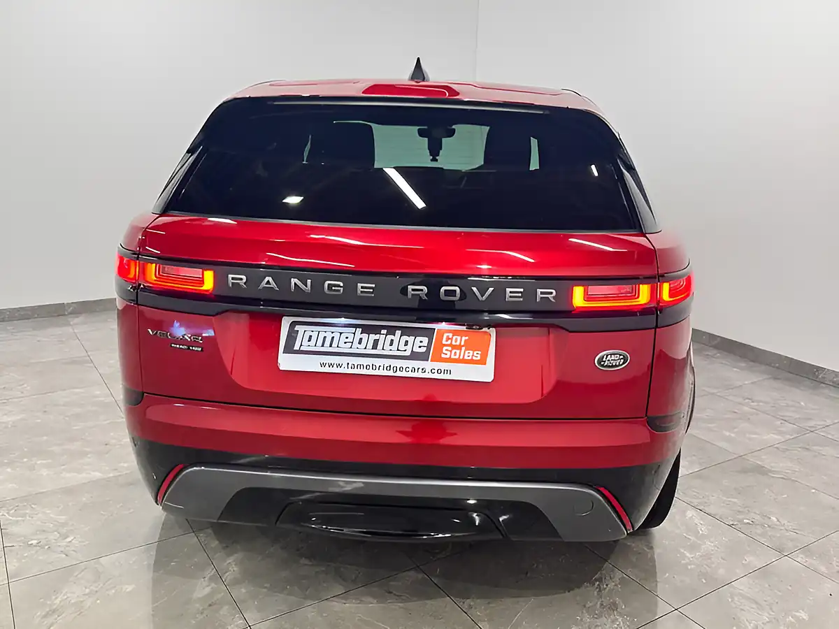 Used 2019 Land Rover Range Rover Velar R-Dynamic Hse Red - Interior and Exterior details 8