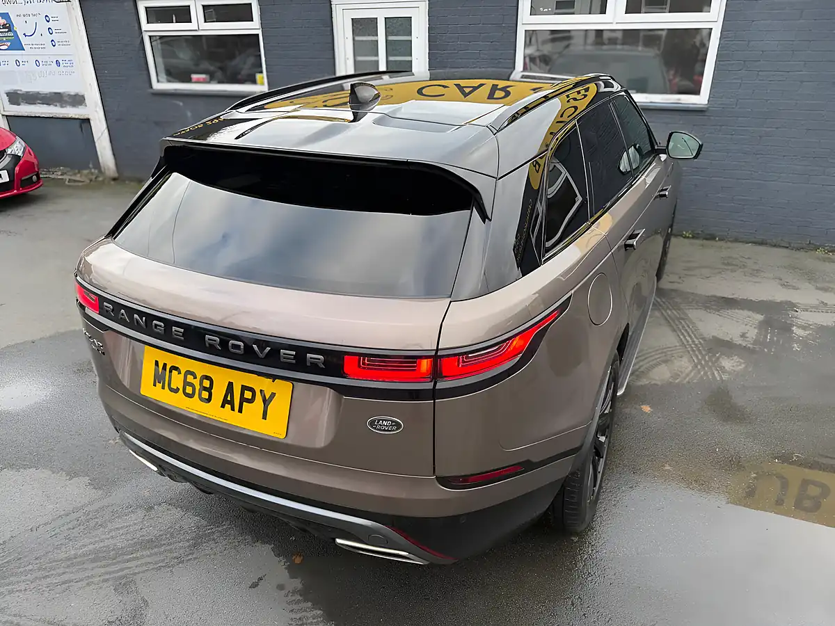 Used 2019 Land Rover Range Rover Velar R-Dynamic S Brown - Interior and Exterior details 11