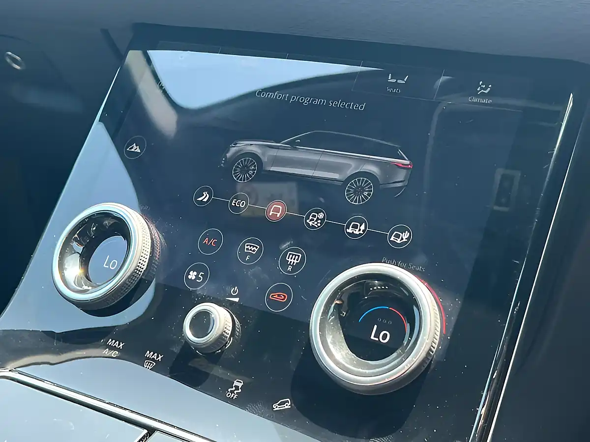 Used 2019 Land Rover Range Rover Velar R-Dynamic S Firenze Red - Interior and Exterior details 18