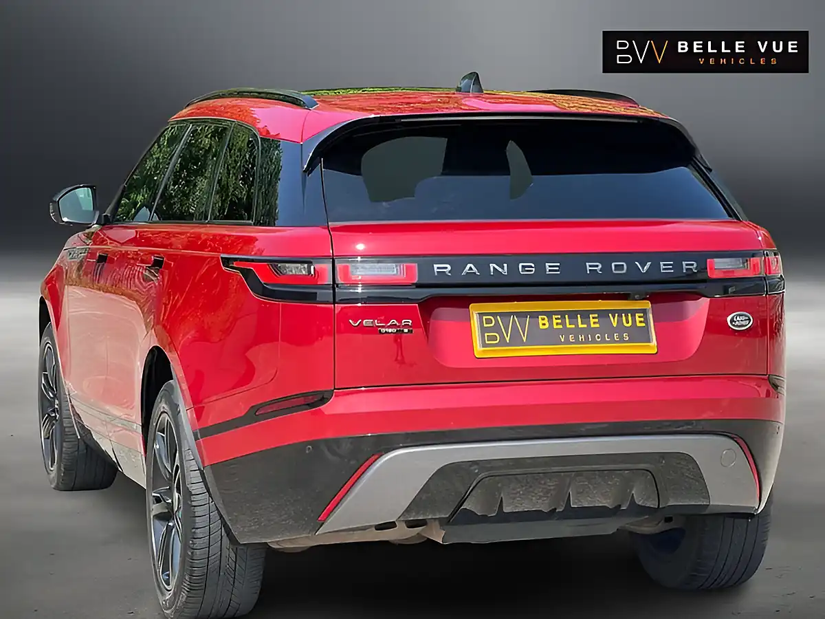 Used 2019 Land Rover Range Rover Velar R-Dynamic S Firenze Red - Interior and Exterior details 5