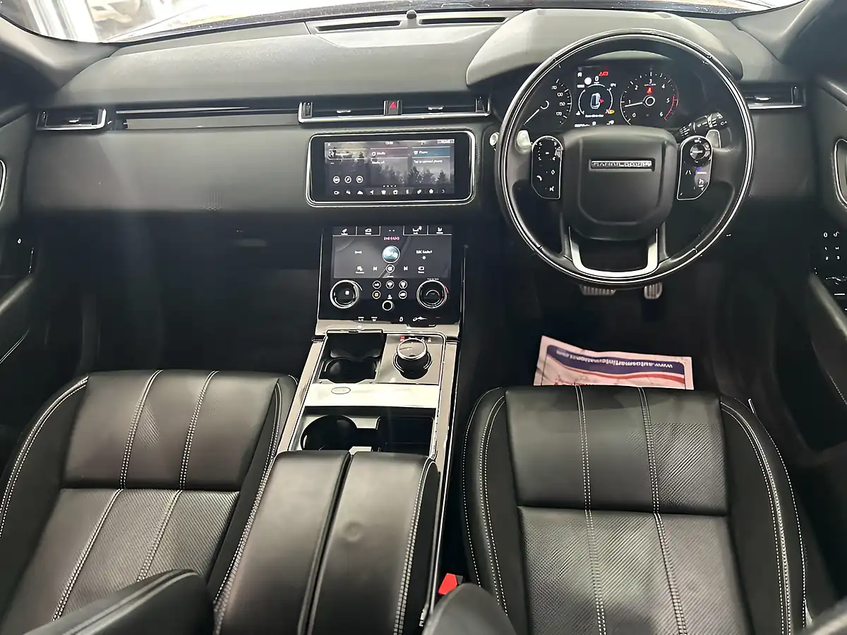 Used 2019 Land Rover Range Rover Velar R-Dynamic S Red - Interior and Exterior details 11