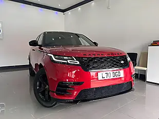Used 2019 Land Rover Range Rover Velar R-Dynamic S Red - Interior and Exterior details 3