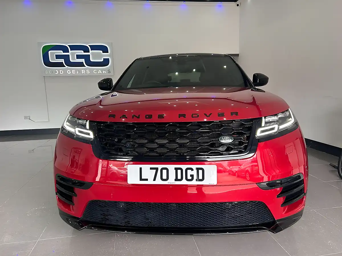 Used 2019 Land Rover Range Rover Velar R-Dynamic S Red - Interior and Exterior details 5