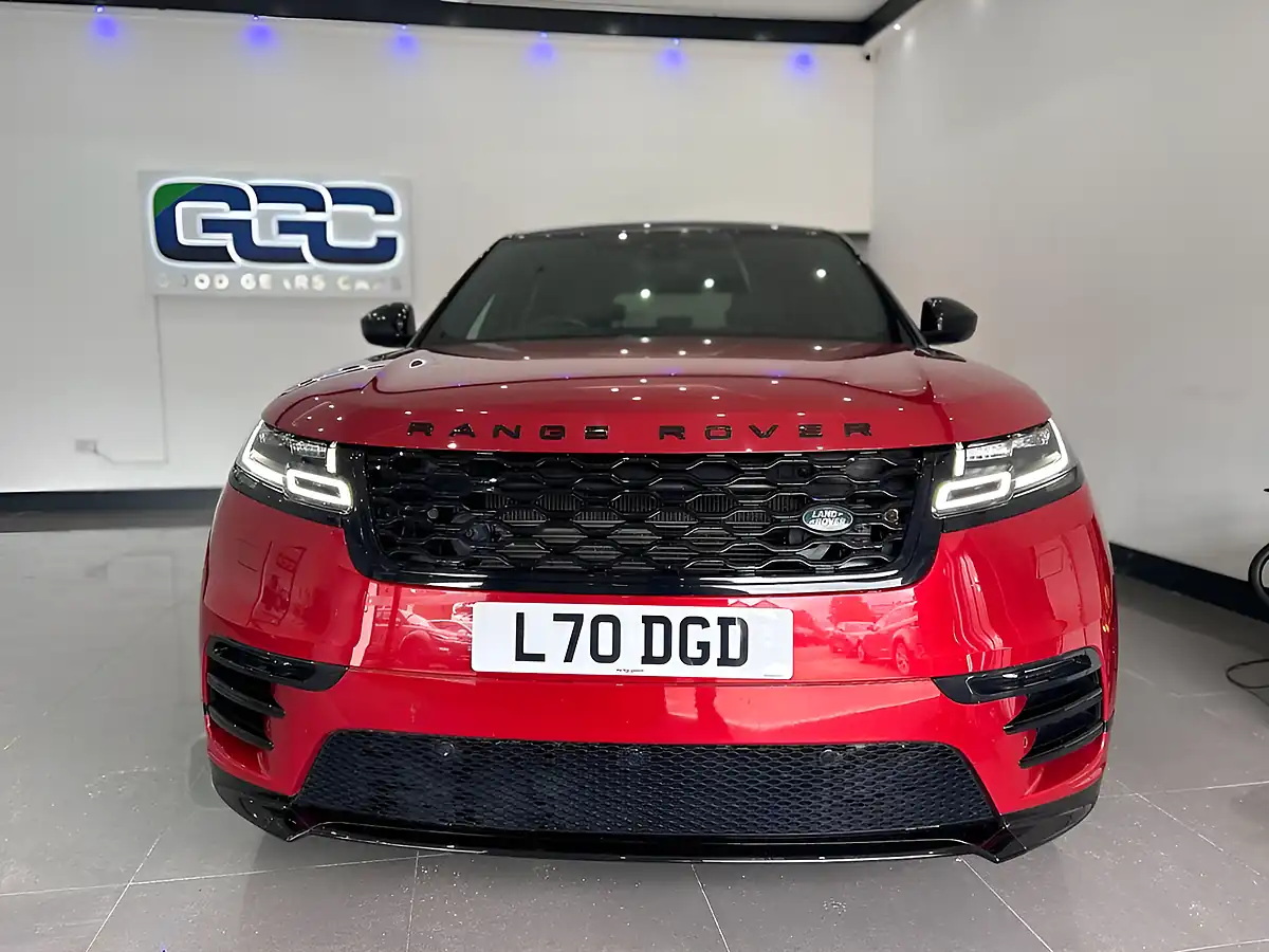 Used 2019 Land Rover Range Rover Velar R-Dynamic S Red - Interior and Exterior details 9