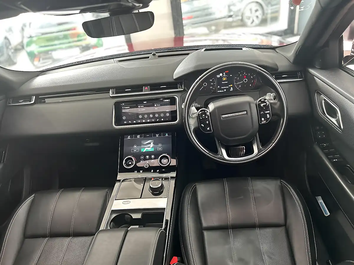 Used 2019 Land Rover Range Rover Velar R-Dynamic S Red - Interior and Exterior details 2