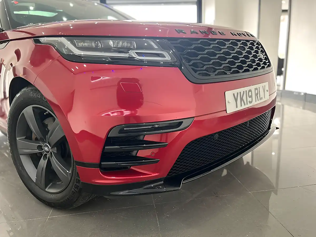 Used 2019 Land Rover Range Rover Velar R-Dynamic S Red - Interior and Exterior details 20
