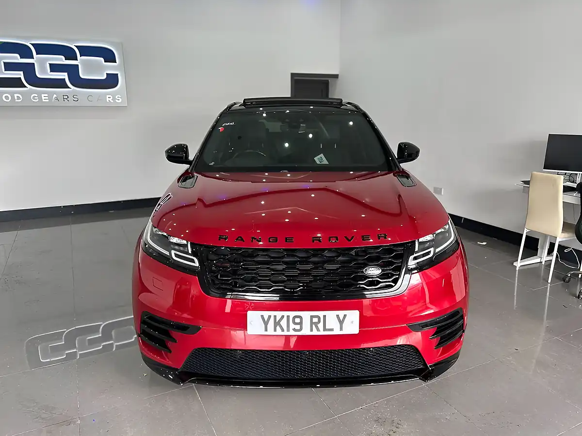 Used 2019 Land Rover Range Rover Velar R-Dynamic S Red - Interior and Exterior details 3