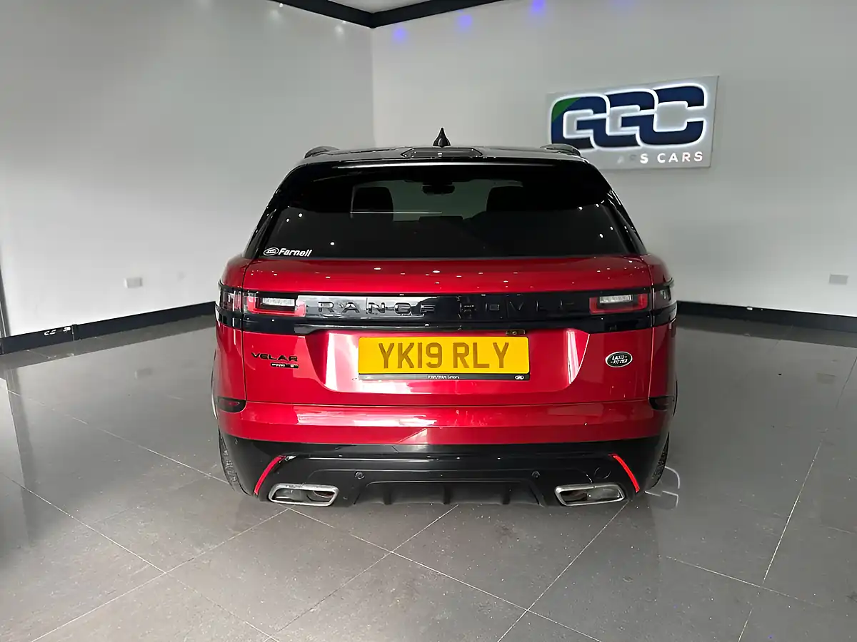 Used 2019 Land Rover Range Rover Velar R-Dynamic S Red - Interior and Exterior details 4