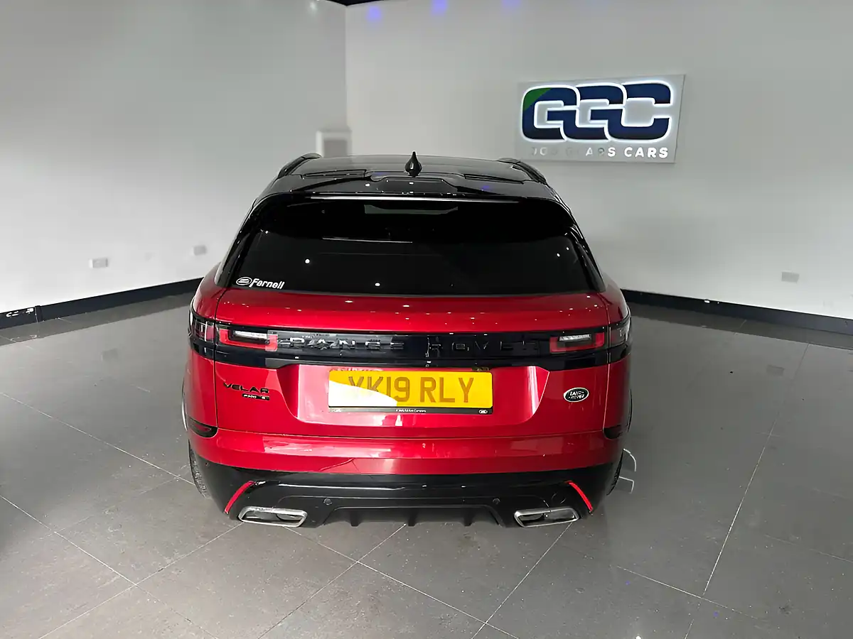 Used 2019 Land Rover Range Rover Velar R-Dynamic S Red - Interior and Exterior details 7