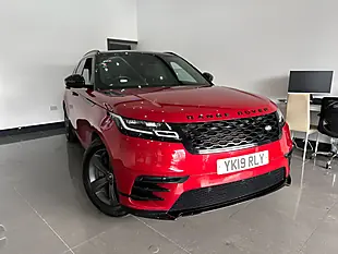 Used 2019 Land Rover Range Rover Velar R-Dynamic S Red - Interior and Exterior details 8