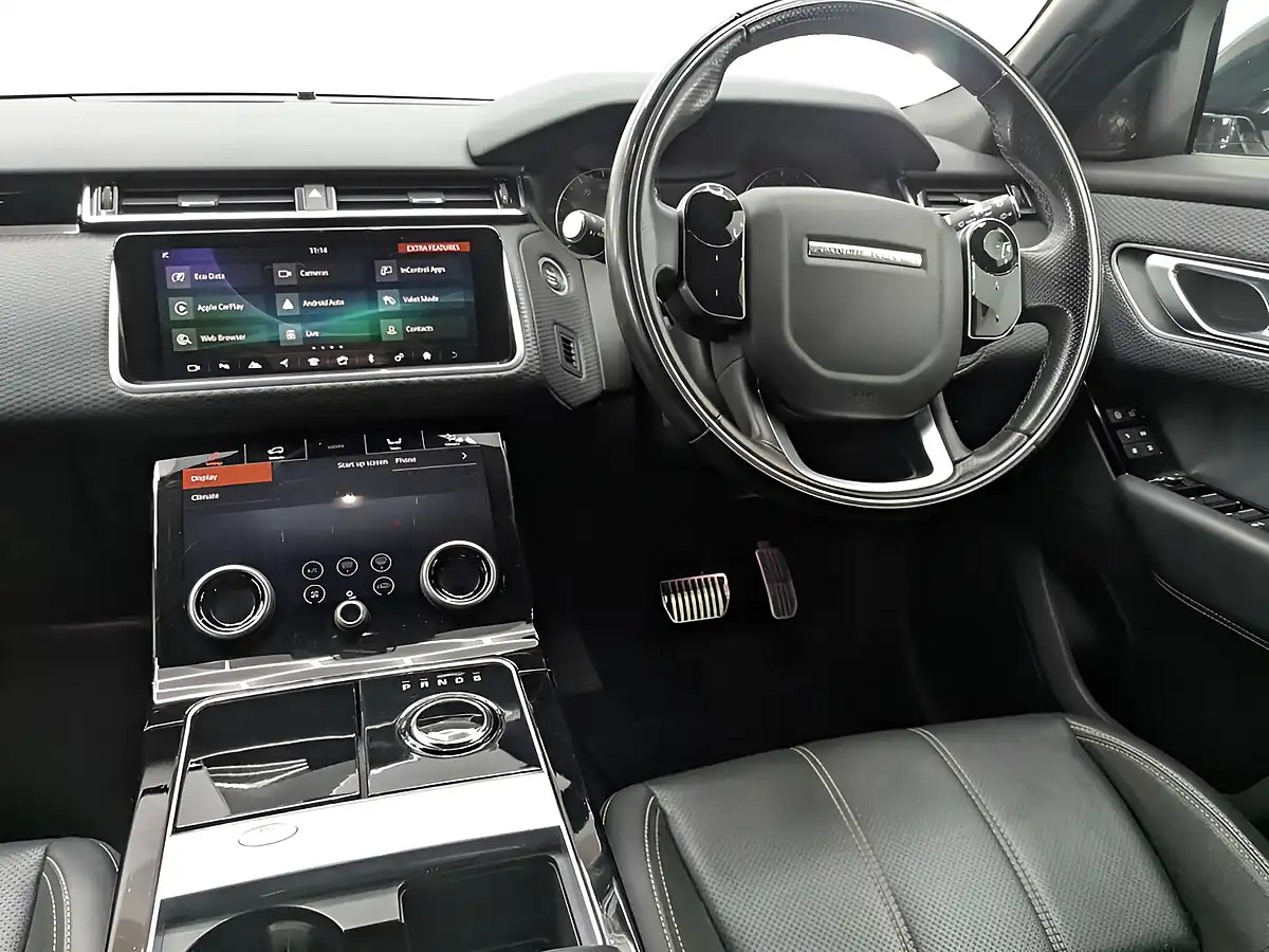Used 2019 Land Rover Range Rover Velar R-Dynamic S White - Interior and Exterior details 19