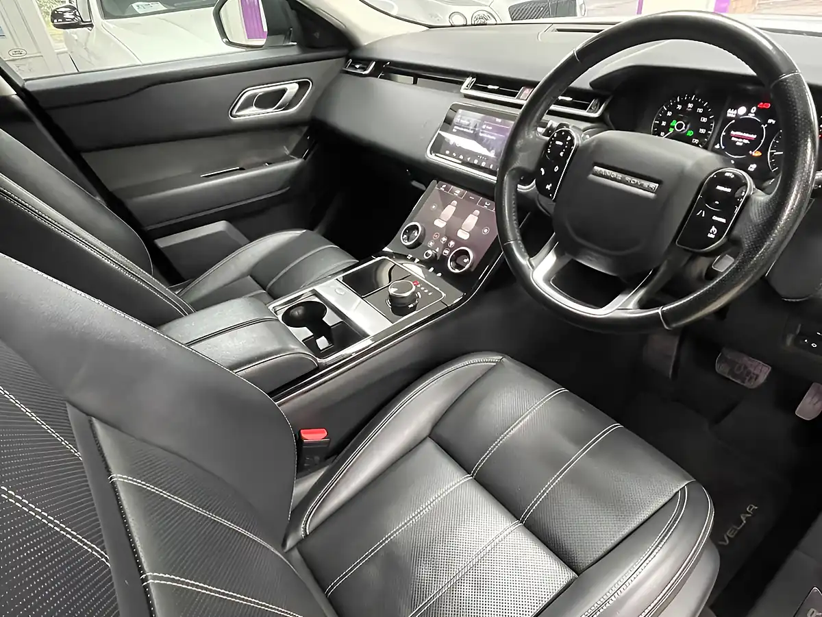 Used 2019 Land Rover Range Rover Velar R-Dynamic S White - Interior and Exterior details 13
