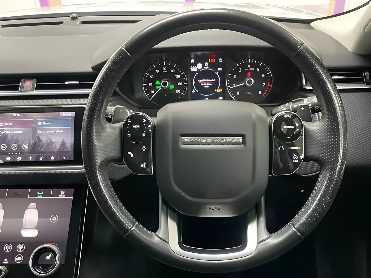 Used 2019 Land Rover Range Rover Velar R-Dynamic S White - Interior and Exterior details 17