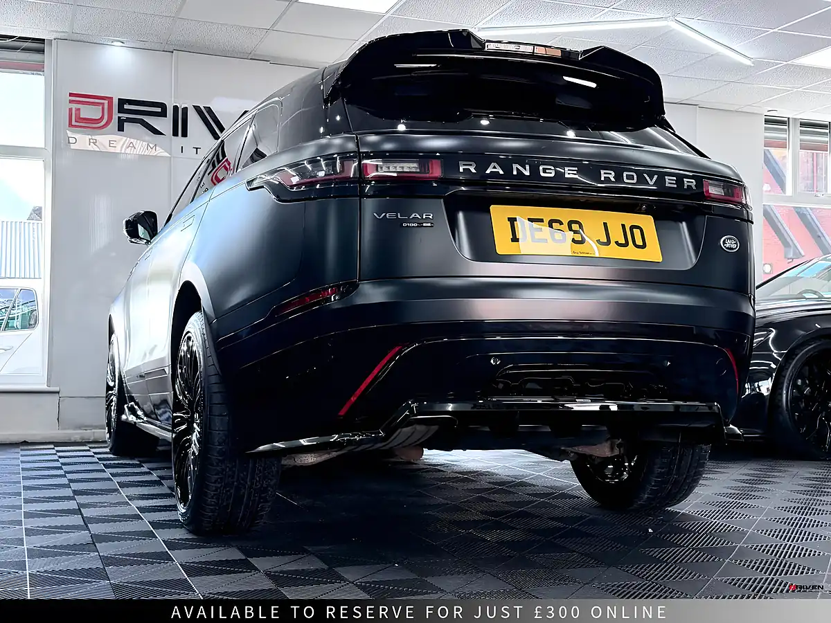 Used 2019 Land Rover Range Rover Velar R-Dynamic Se Black - Interior and Exterior details 2