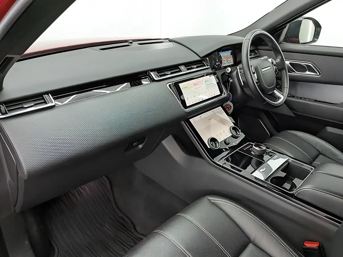Used 2019 Land Rover Range Rover Velar R-Dynamic Se Firenze Red - Interior and Exterior details 16