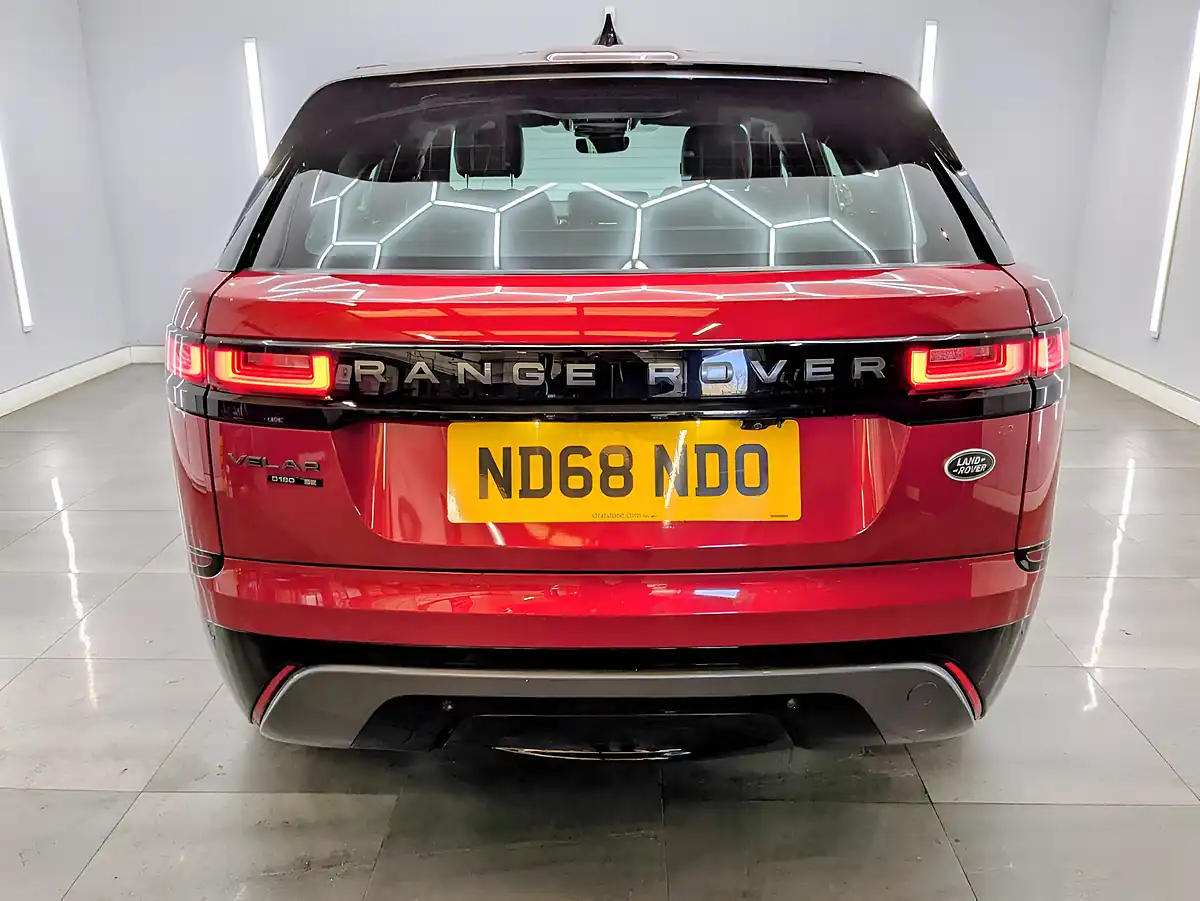 Used 2019 Land Rover Range Rover Velar R-Dynamic Se Firenze Red - Interior and Exterior details 7
