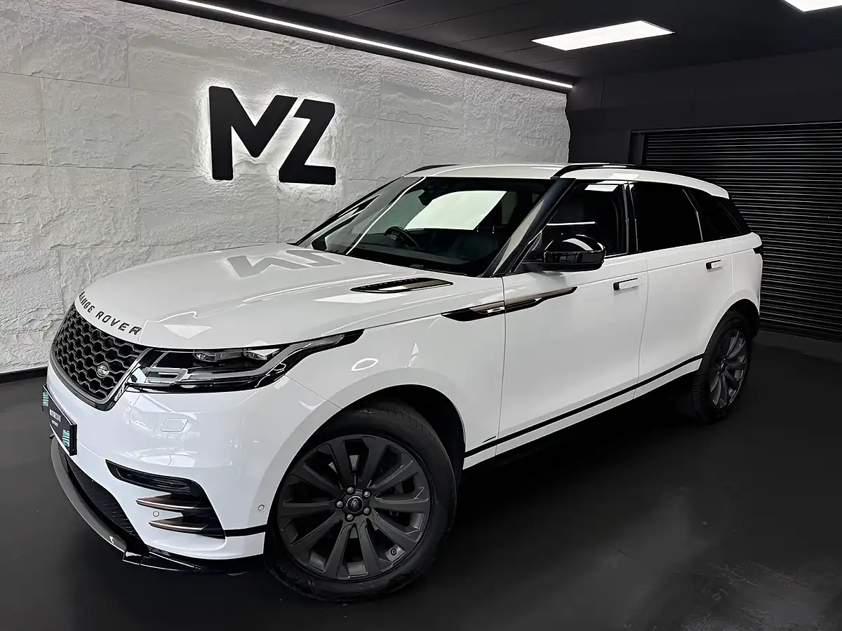 Used 2019 Land Rover Range Rover Velar R-Dynamic Se White - Front View