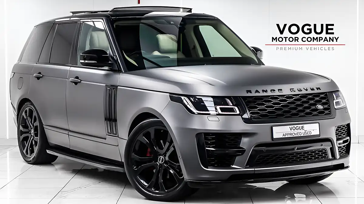 Used 2019 Land Rover Range Rover Vogue Black - Front View