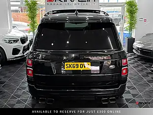 Used 2019 Land Rover Range Rover Vogue Black - Interior and Exterior details 10