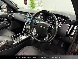Used 2019 Land Rover Range Rover Vogue Black - Interior and Exterior details 13